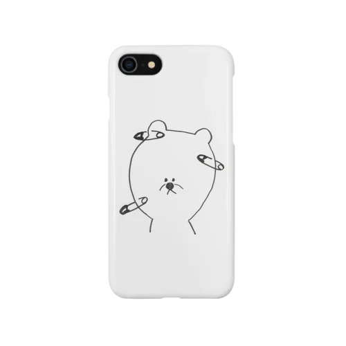 安全なくま iPhone Smartphone Case