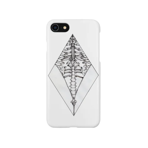 ダイヤと骨 iPhone Smartphone Case