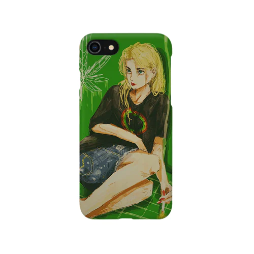ブリブリガール iPhone Smartphone Case