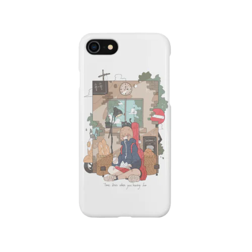 「ねことベーカリー🥖」昼ver. iPhone Smartphone Case