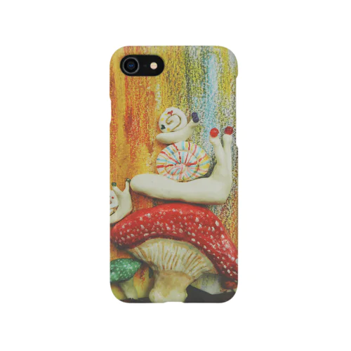 かたつむりのおやこ iPhone Smartphone Case