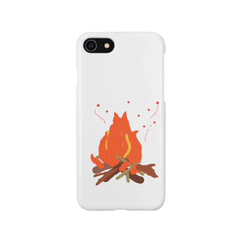焚き火 iPhone Smartphone Case