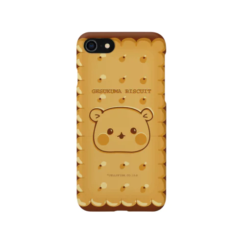 ゲスくまビスケット柄iPhoneケース iPhone Smartphone Case