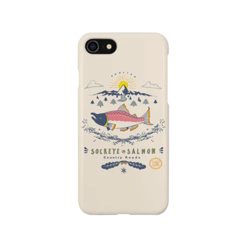 （iPhone6-6s-7-8-X-XS-XR)ベニシャケの帰還  iPhone Smartphone Case