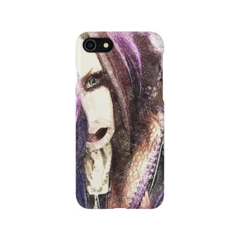 廃児氏~タダカオガイイヒト斑裂ver.~ iPhone Smartphone Case