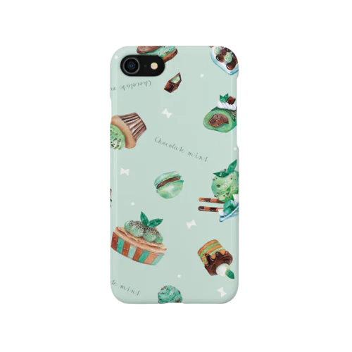チョコミント iPhone Smartphone Case