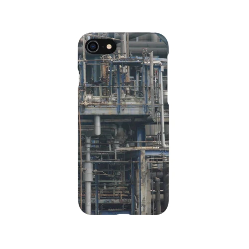 工場・配管 iPhone Smartphone Case