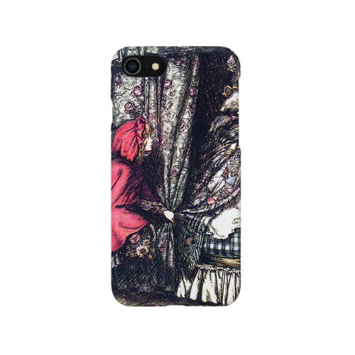 アンティークな赤ずきん iPhone Smartphone Case