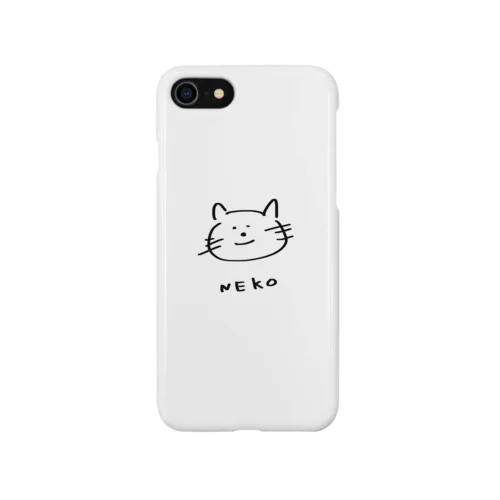本人が描いたNEKO iPhone Smartphone Case