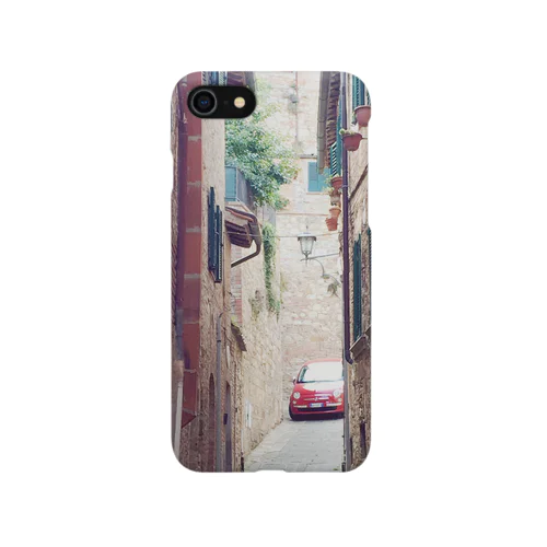赤い車 iPhone Smartphone Case