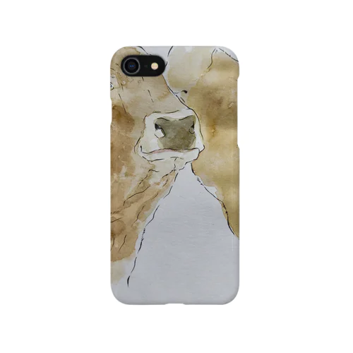 スタッフの描く牛たち iPhone Smartphone Case