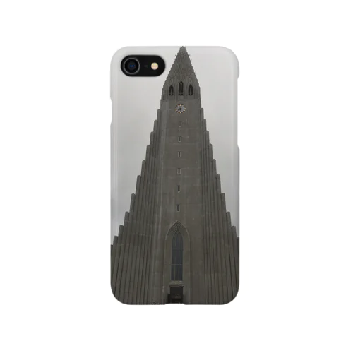 ハットルグリムス教会 iPhone Smartphone Case