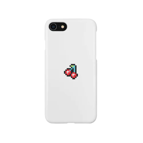 ドット絵　さくらんぼ iPhone Smartphone Case