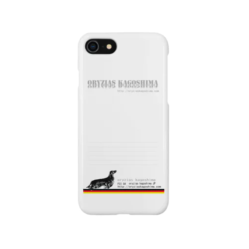 ダックスフンド　メモ iPhone Smartphone Case