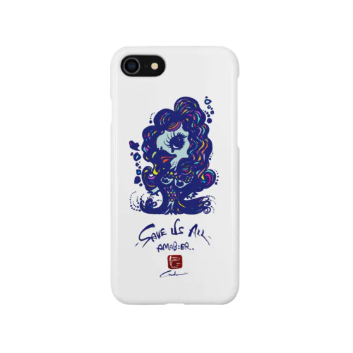 アマビエちゃん iPhone Smartphone Case