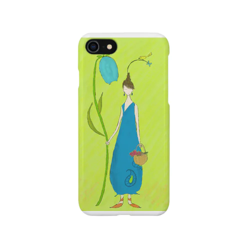 6月の花の妖精 iPhone Smartphone Case