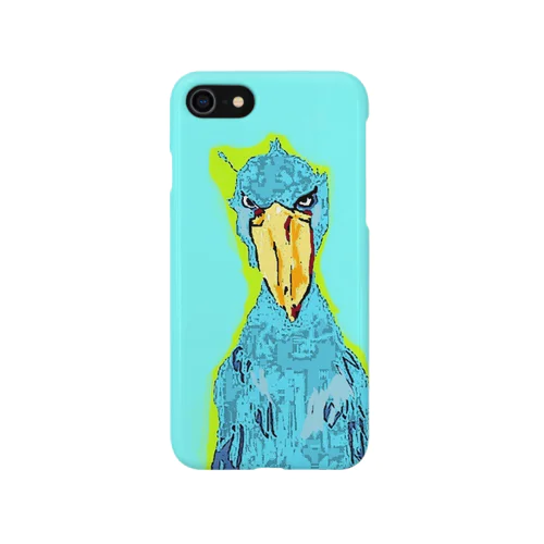 ハシビロコウ♡ iPhone Smartphone Case