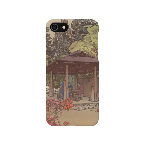 吉田博　つゝじの庭 iPhone Smartphone Case