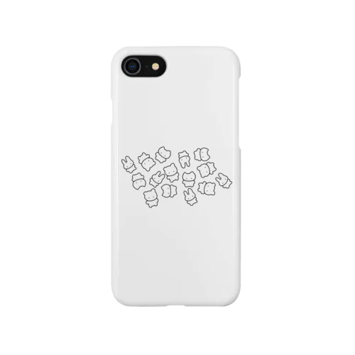 ちらばりどうぶつ iPhone Smartphone Case
