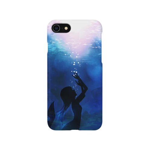 海と人魚 iPhone Smartphone Case