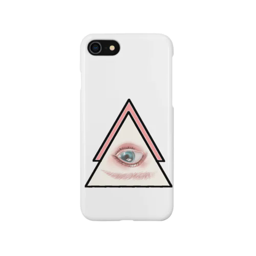 eye ピンク iPhone Smartphone Case