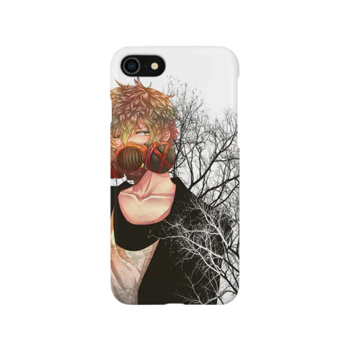 ガスマスクっ子 iPhone Smartphone Case