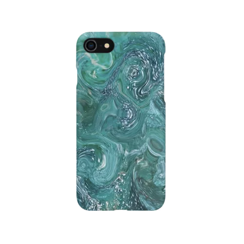 「水の砂漠」　Marble iPhone Smartphone Case