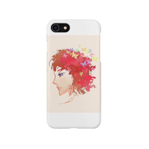 Floral Girl iPhone Smartphone Case