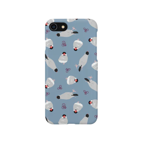 わらわら桜文鳥 iPhone Smartphone Case