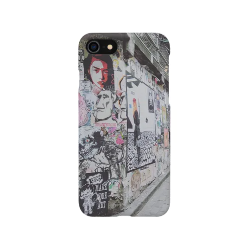シアトルのウォールアート iPhone Smartphone Case