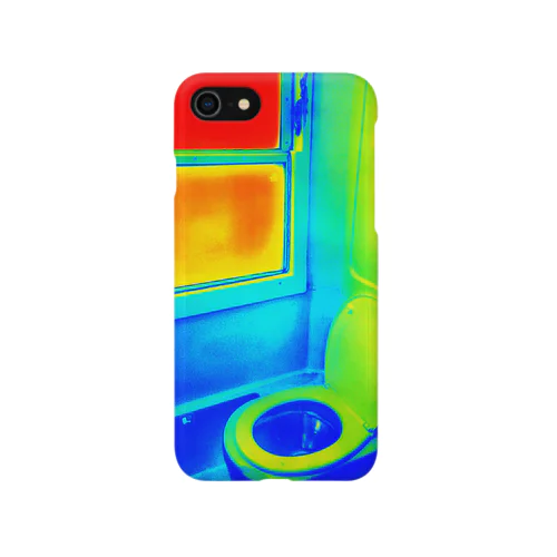 ポーランドの列車トイレ(サイケデリックver.) iPhone Smartphone Case