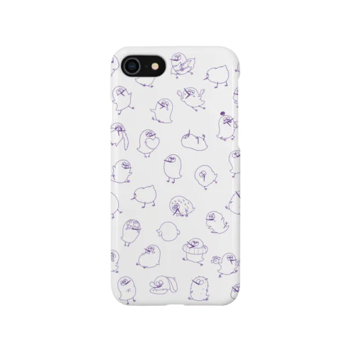 LINEスタンプ柄 iPhone Smartphone Case