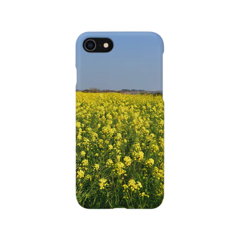 菜の花 iPhone Smartphone Case