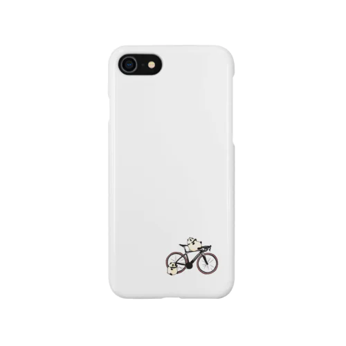 自転車もにょぱんだ iPhone Smartphone Case