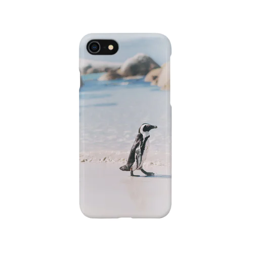 お散歩中のペンギンのスマホケース iPhone Smartphone Case