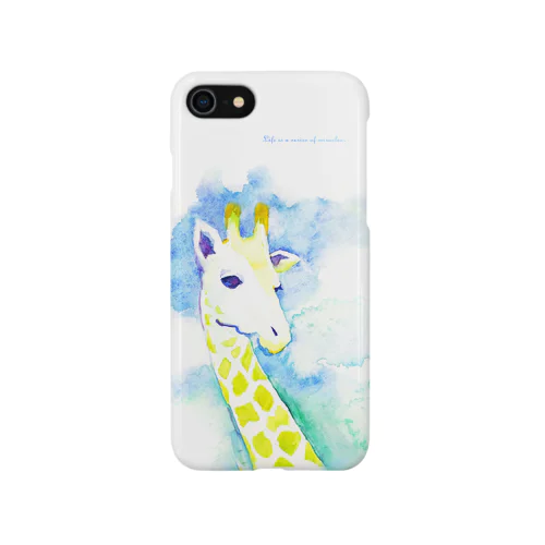 夢みるキリン iPhone Smartphone Case