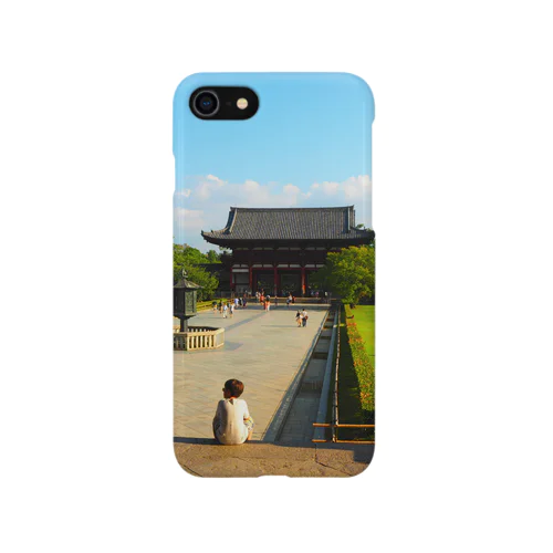 黄昏る男の子 iPhone Smartphone Case