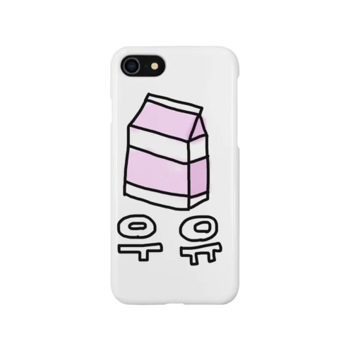 [M's]우유 iPhone Smartphone Case