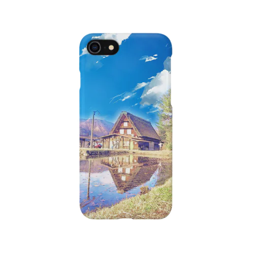 ごゆるり白川郷 iPhone Smartphone Case