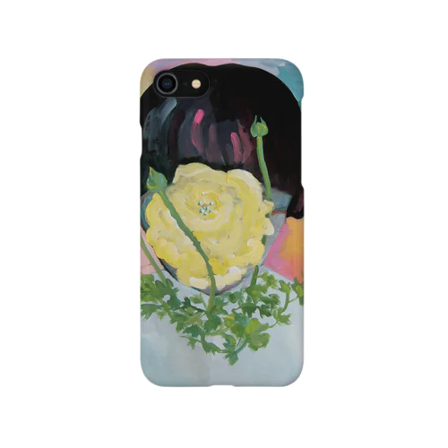 ラナンキュラスのわたし iPhone Smartphone Case