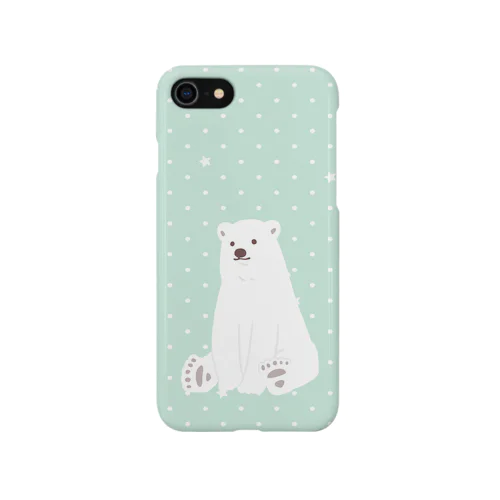 しろくまみずたま iPhone Smartphone Case