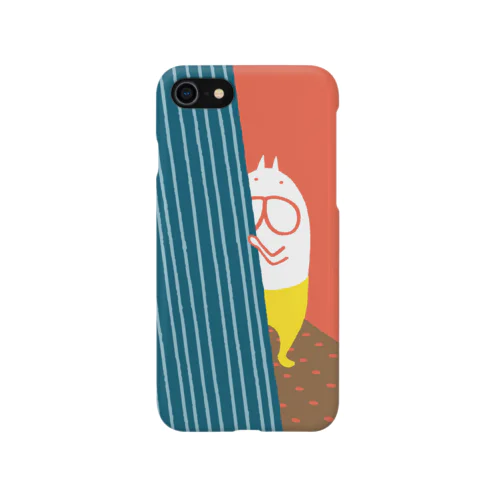 ねこタイツがみている iPhone Smartphone Case