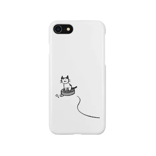 ルンバに乗るネコさま iPhone Smartphone Case
