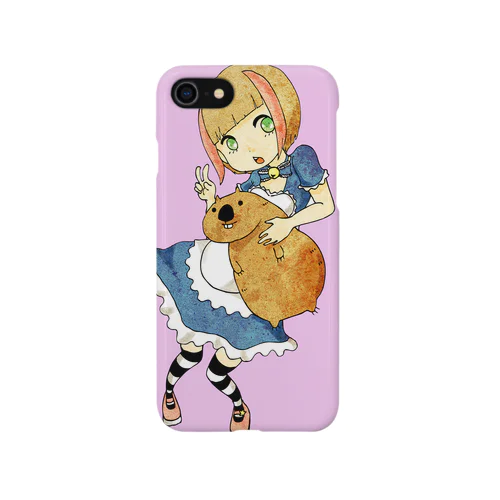 アイドルとウォンバット iPhone Smartphone Case