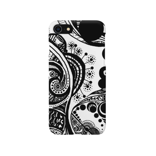 鳥と魚と太陽と。 iPhone Smartphone Case