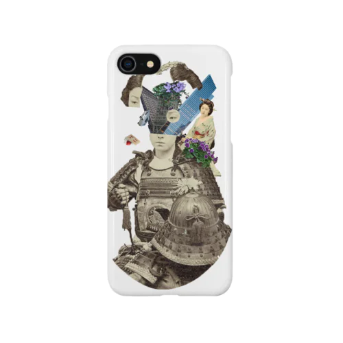 無意識とイチゴのショートケーキ iPhone Smartphone Case