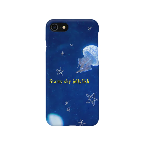 Starry sky jellyfish iPhone Smartphone Case