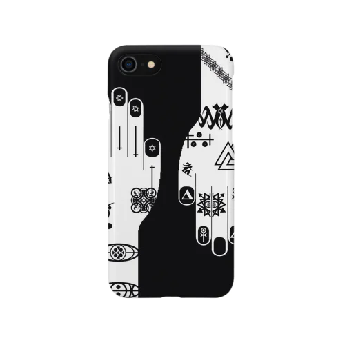 tattoo hands. iPhone Smartphone Case