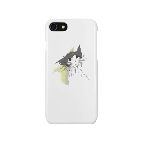 濡れ猫 iPhone Smartphone Case