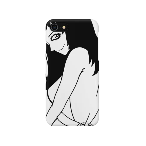 dramatic girl iPhone Smartphone Case